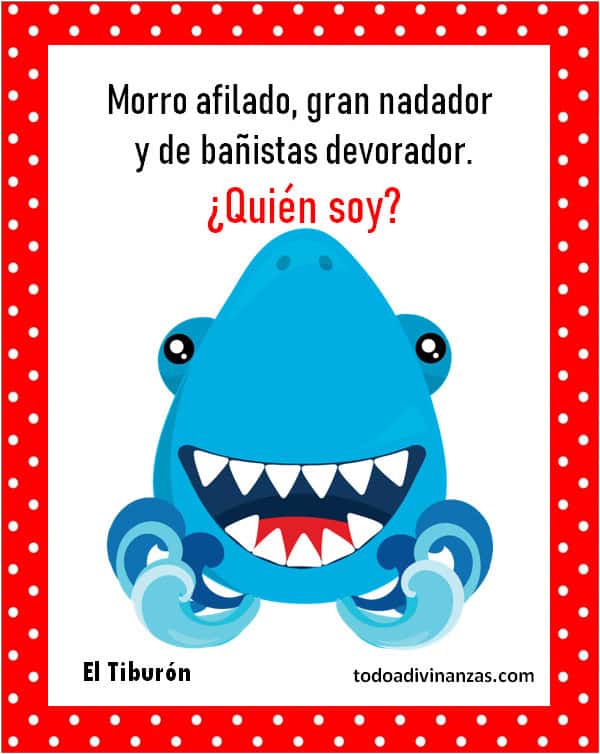 Adivinanzas de Tiburón