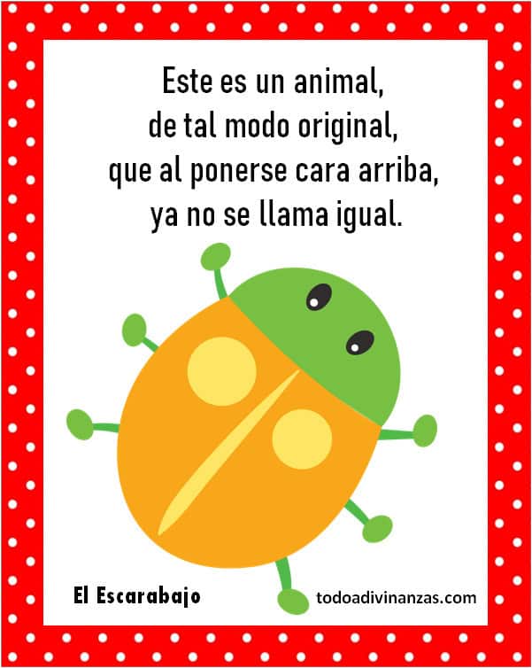 Adivina, adivinanza, ¿qué animaltiene los huevosbajo de la panza? - Charada  e Resposta - Geniol